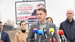 Stanivuković OKAČIO ĐOKU EKVATORA NA BILBORD: Ovako će proći svako ko OTIMA od Grada