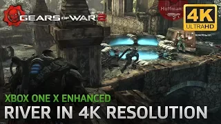 Gears of War 2 - Xbox One X Enhanced - River Gameplay in 4K Resolution! (NO Ultimate Edition)