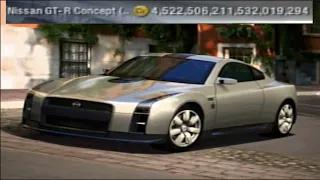 Do You Remember Gran Turismo 4 - MAX Cash/Mega Turbo/Big Wheels!! 2000MPH Nissan GTR Concept!!