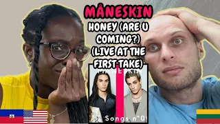Maneskin - HONEY (ARE U COMING?) Reaction (Live at THE FIRST TAKE) | FIRST TIME WATCHING