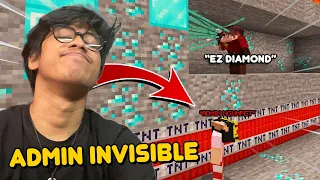 GUA INVISIBLE "BAN PERMANEN "YOUTUBER XRAY di SERVER MINECRAFT (KECEWA BERAT)!