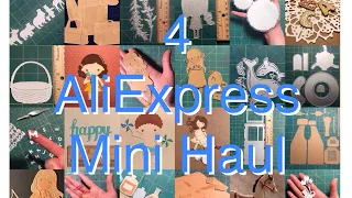 #51 [4]AliExpress Metal Cutting Die and Clear Stamp Mini Haul, Quick Review and Info.