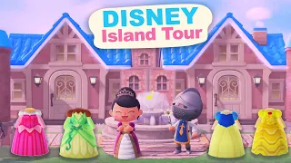 DISNEY 5 Star Island Tour in Animal Crossing New Horizons - Find All The Princesses!