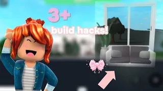 3+ BUILD HACKS IN BLOXBURG YOU MUST TRY! | @vivi_emi