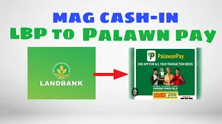 Paano mag cash-in sa Palawan Pay gamit ang online banking #LBP to palawan pay #palawan pay cash-in