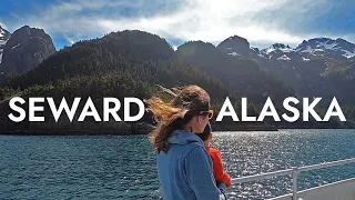 Seward, Alaska in Summer with Kids - Things to Do - Kenai Fjords Boat Tour, Glacier Hike, Dog Sled