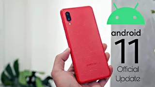 Samsung Galaxy A02 Android 11 ONE UI 3.0 Official Update (RELEASED)