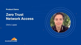 Cloudflare Zero Trust Network Access Demo