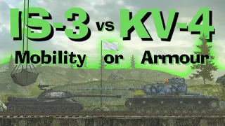 WOT Blitz Face Off || IS-3 vs KV-4