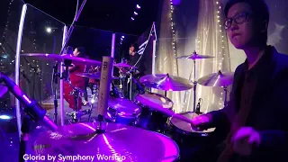 Gloria by Symphony Worship drumcam