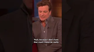 #ColinFirth on his very naked scene. #ellen #shorts