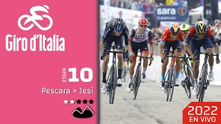 🟢ETAPA 10 GIRO DE ITALIA 2022 EN VIVO hoy🚴🏼 Carapaz - Almeida - Landa - Van Der Poel - Valverde