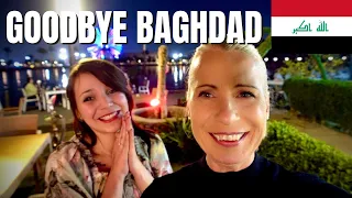 My LAST Night in BAGHDAD IRAQ: Solo Female Travel IRAQ🇮🇶