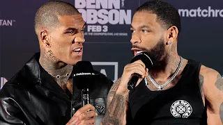 HEATED Conor Benn vs Peter Dobson • Final PRESS CONFERENCE & ANGRY FACE OFF! | Matchroom Boxing