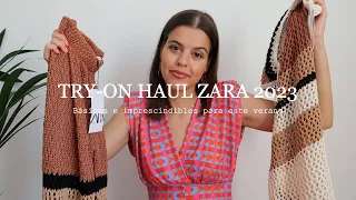 try-on haul zara || holiday edition 2023 colección verano + el conjunto mas top de zara