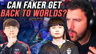 CAN FAKER TAKE T1 TO WORLDS?| THE TELECOM WARS REMACH | T1 vs KT | LCK CO-STREAM