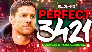 FM24 PERFECT 3421 (93% WIN RATE) - FM24 Tactics! | Football Manager 2024 Tactics