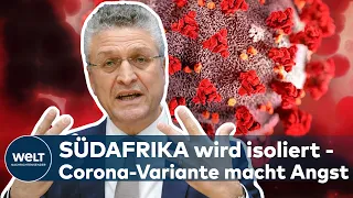 NEUER CORONAVIRUS: Hochgefährliche Virus-Variante - Deutschland stoppt Flüge aus Südafrika