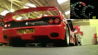 Straight piped Ferrari F50 SOUND