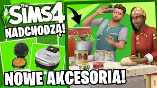 NOWE AKCESORIA🍴 LEPSZE GOTOWANIE | Omawiamy ZWIASTUN | THE SIMS 4