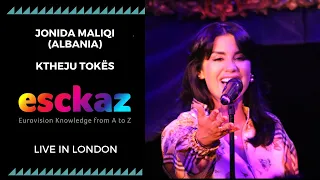 ESCKAZ in London: Jonida Maliqi - Albania - Ktheju tokës (at London Eurovision Party 2019)