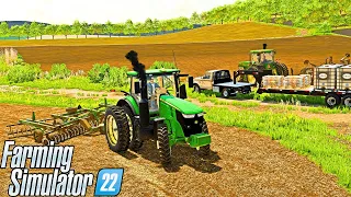 HELPING A LOCAL FARMER DISC FIELDS | ROLEPLAY | FARMING SIMULATOR 22