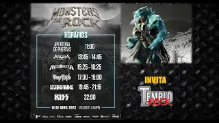 MONSTERS OF ROCK - INVITA TEMPLO DEL ROCK - ABRIL 15 DE 2023