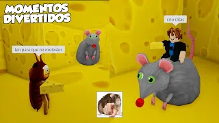 CHEESE ESCAPE MOMENTOS DIVERTIDOS (ROBLOX)