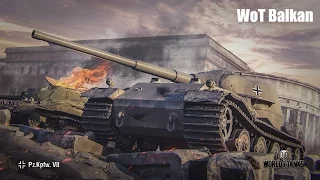 [WoT] Pz.Kpfw. VII - German tier 10 heavy tank {Ace Tanker, Top Gun, 6kills & 8k DMG}