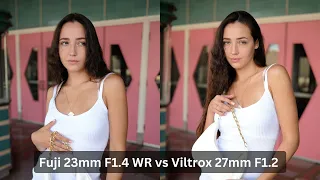 Blind Test: Viltrox 27mm F1.2 Pro vs Fujifilm XF23mm F1.4 LM WR