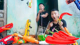 Battle Nerf War: Competition Nerf Guns CHILI PEPPERS BATTLE