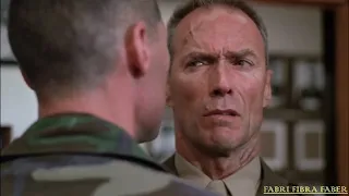 Clint Eastwood Gunny Presentazione Al Maggiore Powers