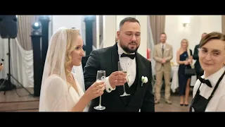 Lidia & Konrad | Film ślubny 20 minutowy | Gościniec pod Jesionem | Kamerzysta Wyszków