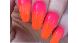 How To Do Easy Ombre Nails Tutorial -Using Magpie Pigments