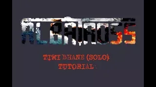 TIMI BHANE OFFICIAL GUITAR SOLO TUTORIAL