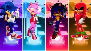 Sonic VS Amy Rose VS Sonic EXE VS Knuckles EXE | Tiles