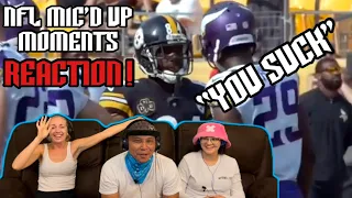 NFL Mic’d Up Moments - Reaction!