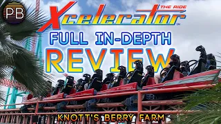 Xcelerator Full In-Depth Review | Knott's Berry Farm Intamin Hydraulic Launch Coaster