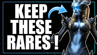 These RARE CHAMPIONS Are WORTH KEEPING In 2022 ! | Raid Shadow Legends