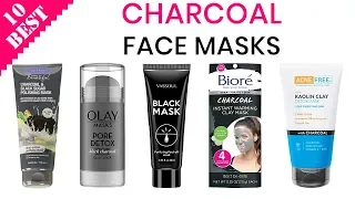 10 Best Charcoal Face Masks | Top Charcoal Black Peel Off Mask for Oily Skin, Acne, Blackheads