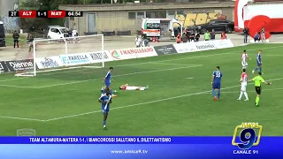 Team Altamura-Matera 1-1, i biancorossi salutano il dilettantismo | Amica9Sport