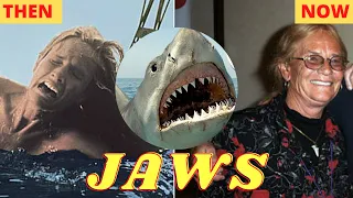 Jaws Cast 🦈 Then and Now (1975 - 2021)