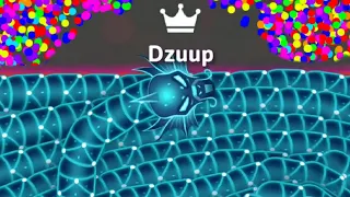 Snake.io GIANT Dragon snake is DANGEROUS ! Snakes in snakeio 10,000+ snake io🐍 - Dzuup Gameplay #21