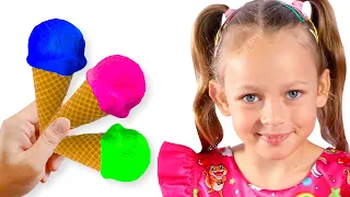 Слишком много Мороженого и Какого цвета еда | Майя и Маша | Детские песни