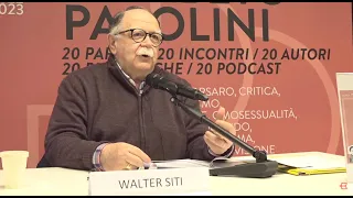 Alfabeto Pasolini. Televisione con Walter Siti