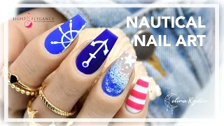 TUTORIAL | NAUTICAL NAIL ART | LIGHT ELEGANCE BUTTERCREAM SUMMER COLLECTION 2020