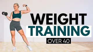 30 Minute Weight Training Workout Over 40 | female