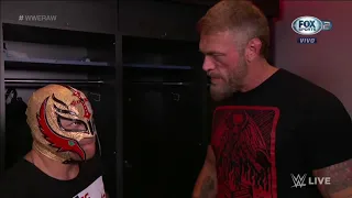 Edge & Rey Mysterio conversan en Backstage - WWE Raw 12/09/2022 (En Español)