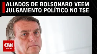 Aliados de Bolsonaro veem julgamento político no TSE | CNN 360°