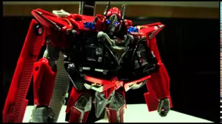 Transformers Dark of the Moon- Leader Sentinel Prime in Stop Motion